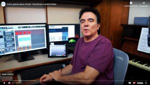 Como gravar piano virtual, Luciano Alves - CTMLA
