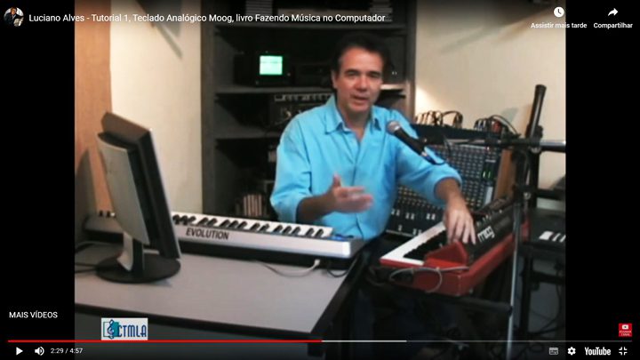 Luciano Alves, Tutorial Moog - CTMLA